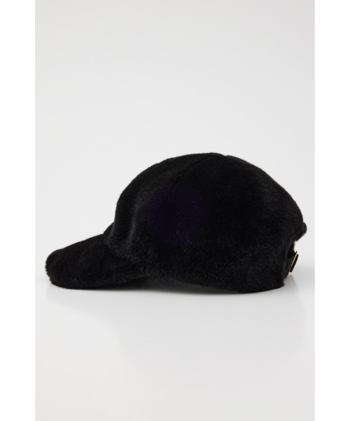 rienda（リエンダ）の「フェイクファーキャップ 秋服 冬服（キャップ・レディース・ブラウン/ブラック・FREE）」の4枚目の写真