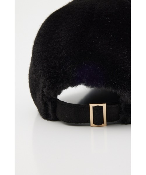 rienda（リエンダ）の「フェイクファーキャップ 秋服 冬服（キャップ・レディース・ブラウン/ブラック・FREE）」の8枚目の写真