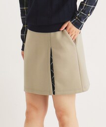 adabat | スリットチェックデザイン 台形スカート(スカート)