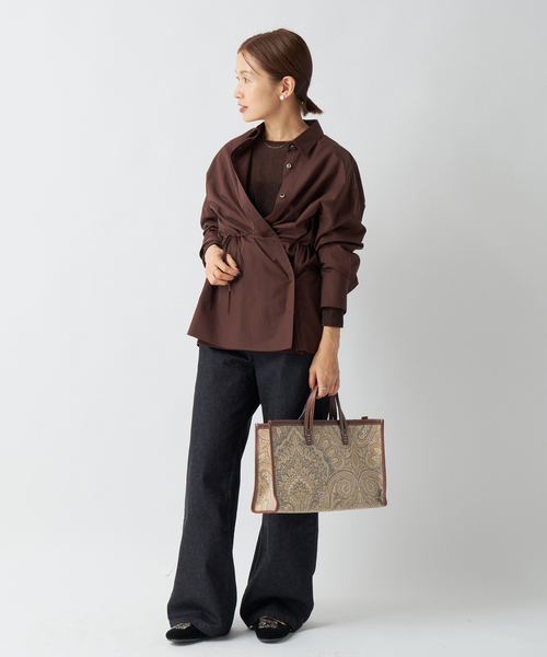 IENA(イエナ)の「A VACATION/ア ヴァケーション 別注 BREAD M トートバッグ(トートバッグ・レディース・グレー・FREE)」の7枚目の写真