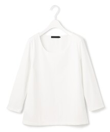 ICB（アイシービー）の「【洗える】スーペリアジャージー Uネックプルオーバー（Tシャツ/カットソー）」
