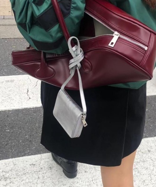 ショルダーバッグ・ポシェット LA PASSEGGIATA MEDIUM SUEDE セール】【2WAY】ショルダーミニポシェット/ウエストポーチ