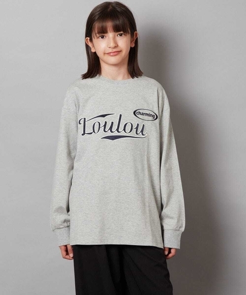 a.v.v（アーヴェヴェ）の「[160]アソートロゴロンＴ（Tシャツ/カットソー・キッズ・ブラック/ライトグレー/ホワイト・160）」の21枚目の写真