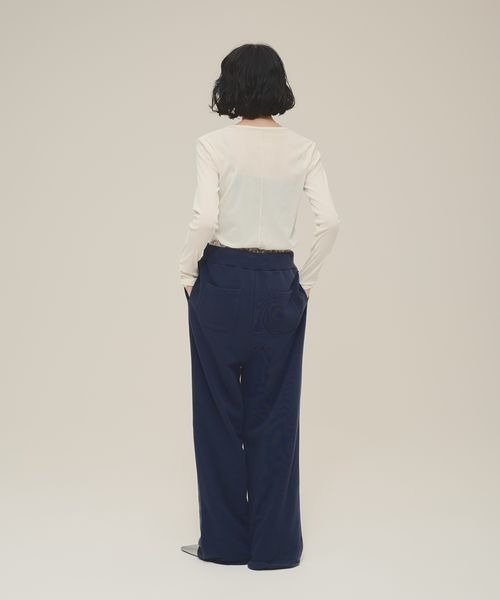 eL（エル）の「【eL】Sheer Velour Pullover/130745（Tシャツ/カットソー・レディース・ブラック/オフホワイト/ネイビー/ホワイト系その他/ブラック系その他/ネイビー系・FREE）」の8枚目の写真