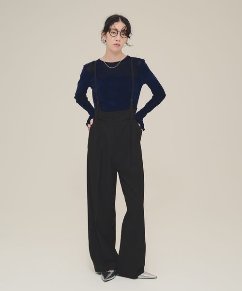 eL（エル）の「【eL】Sheer Velour Pullover/130745（Tシャツ/カットソー・レディース・ブラック/オフホワイト/ネイビー/ホワイト系その他/ブラック系その他/ネイビー系・FREE）」の20枚目の写真