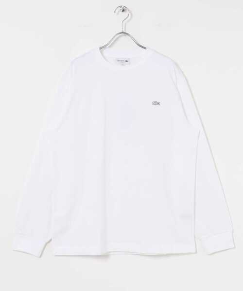 LACOSTE(ラコステ)の「LACOSTE ベーシックロングスリーブTシャツ(Tシャツ/カットソー・メンズ・ネイビー/ホワイト/ブラック・4/5)」の7枚目の写真