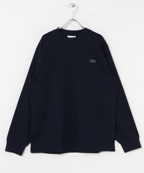 LACOSTE(ラコステ)の「LACOSTE ベーシックロングスリーブTシャツ(Tシャツ/カットソー・メンズ・ネイビー/ホワイト/ブラック・4/5)」の9枚目の写真