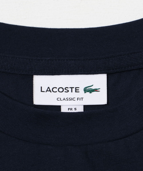LACOSTE(ラコステ)の「LACOSTE ベーシックロングスリーブTシャツ(Tシャツ/カットソー・メンズ・ネイビー/ホワイト/ブラック・4/5)」の14枚目の写真