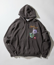 AIRWALK（エアウォーク）の「【AIRWALK】90's グラフィック刺繍 ヘビーウェイトコットン スウェットジップフーディパーカー（パーカー）」