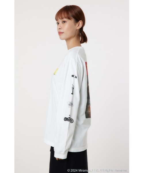 RODEO CROWNS WIDE BOWL（ロデオクラウンズワイドボウル）の「【PULP FICTION】Mia L/S Tシャツ（Tシャツ/カットソー・レディース・ブラック/ホワイト・FREE）」の16枚目の写真