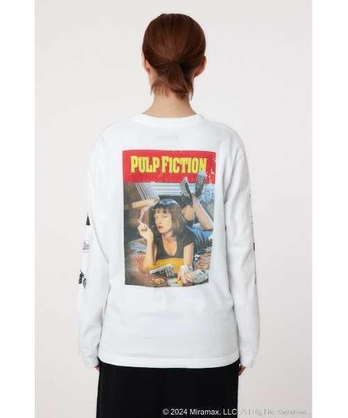 RODEO CROWNS WIDE BOWL（ロデオクラウンズワイドボウル）の「【PULP FICTION】Mia L/S Tシャツ（Tシャツ/カットソー・レディース・ブラック/ホワイト・FREE）」の17枚目の写真