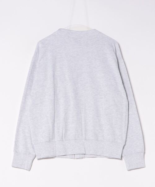 Lee（リー）の「【Lee】別注 スウェットカーディガン（カーディガン/ボレロ・メンズ・グレー・M/L/XL）」の2枚目の写真