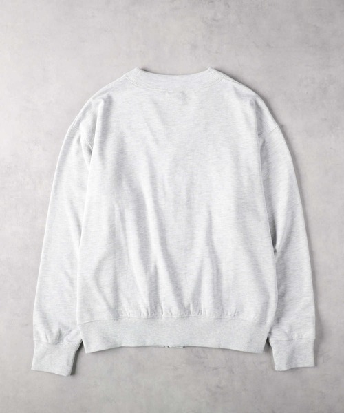 Lee（リー）の「【Lee】別注 スウェットカーディガン（カーディガン/ボレロ・メンズ・グレー・M/L/XL）」の8枚目の写真