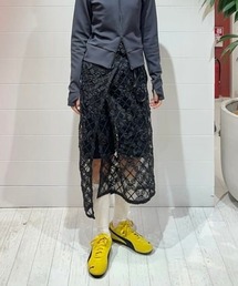 Ray BEAMS | チュール テープ シシュウ スカート(スカート)