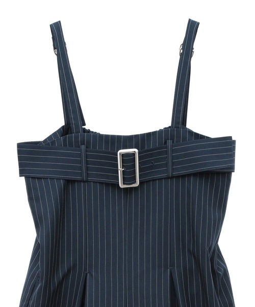 earth music&ecology（アースミュージックアンドエコロジー）の「ベルトベアサロペット（サロペット/オーバーオール・レディース・ネイビー系2/ブラック/グレー系その他2・FREE）」の18枚目の写真