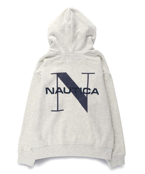 NAUTICA(ノーティカ)の「【NAUTICA/ノーティカ】BACK N ロゴ裏毛パーカー(パーカー・キッズ・アイボリー/マスタード/ネイビー・XL/M/L/XS/S)」の5枚目の写真