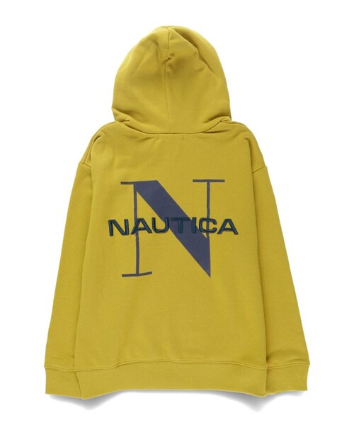 NAUTICA(ノーティカ)の「【NAUTICA/ノーティカ】BACK N ロゴ裏毛パーカー(パーカー・キッズ・アイボリー/マスタード/ネイビー・XL/M/L/XS/S)」の9枚目の写真
