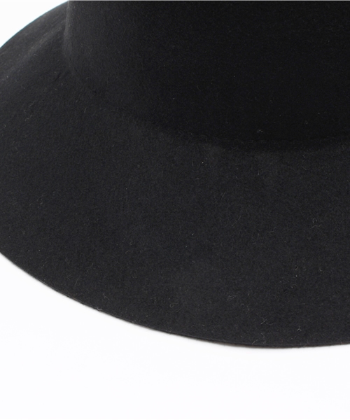 Omekashi（オメカシ）の「【Omekashi】ウィレハット帽（ハット・レディース・カーキ/ボルドー/ブラック・ﾌﾘ-）」の7枚目の写真