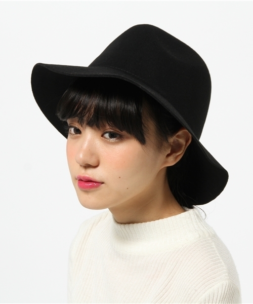 Omekashi（オメカシ）の「【Omekashi】ウィレハット帽（ハット・レディース・カーキ/ボルドー/ブラック・ﾌﾘ-）」の10枚目の写真