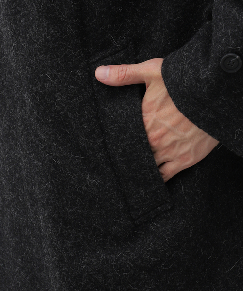 POLYPLOID(ポリプロイド)の「POLYPLOID(ポリプロイド) LONG COAT B-1-001-001(その他アウター・メンズ・チャコールグレー・2)」の11枚目の写真