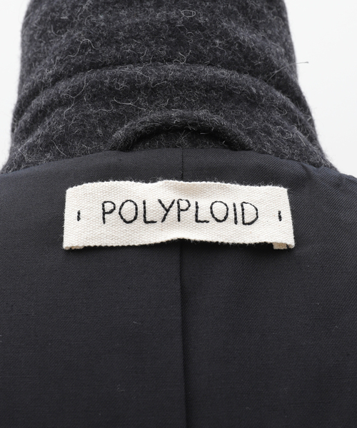 POLYPLOID(ポリプロイド)の「POLYPLOID(ポリプロイド) LONG COAT B-1-001-001(その他アウター・メンズ・チャコールグレー・2)」の21枚目の写真