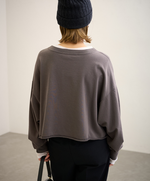 FRAMeWORK（フレームワーク）の「≪追加≫ミニ裏毛ショートスウェット2