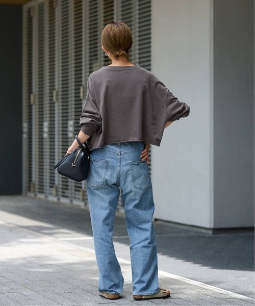 FRAMeWORK（フレームワーク）の「≪追加≫ミニ裏毛ショートスウェット2