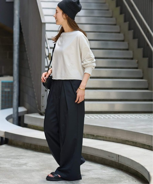 FRAMeWORK（フレームワーク）の「≪追加≫ミニ裏毛ショートスウェット2