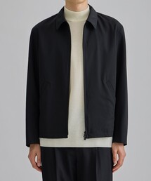 VISTO WOOL ジップブルゾン|セットアップ着用可能