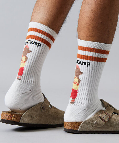 【大幅限定値下げ】4175 pebble 1860X2240 Coleman/コールマン FREAK'S STORE 限定復刻 1P ソックス（ソックス