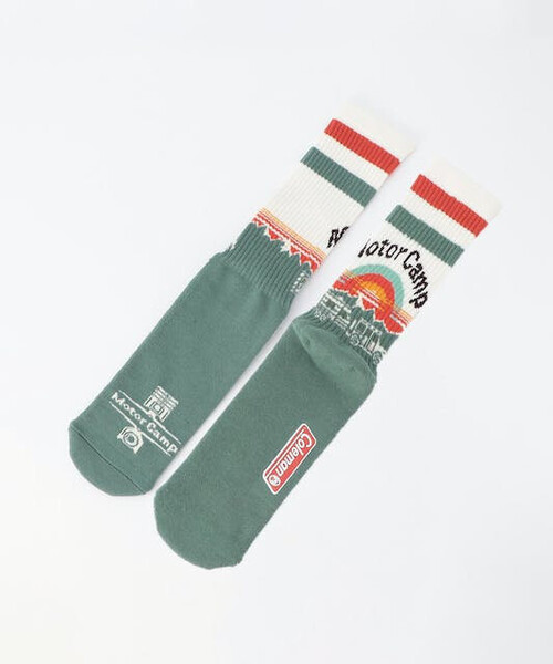 COLEMAN（コールマン）の「Coleman/コールマン FREAK'S STORE 限定復刻 1P ソックス（ソックス/靴下・メンズ・ブルーグリーン/ブラック/ホワイト/その他9・ONE SIZE/SMALL/MEDIUM）」の5枚目の写真