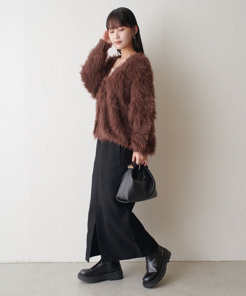 Lui's（ルイス）の「ジャガードスカート（スカート・レディース・ブラック/ブラウン・FREE）」の19枚目の写真