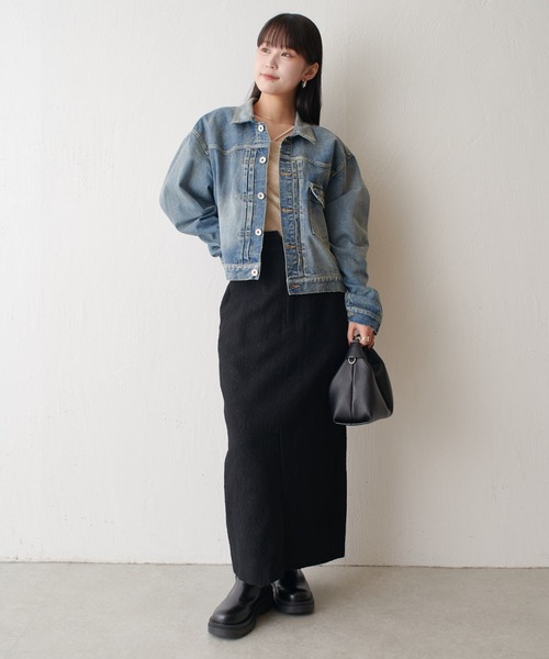 Lui's（ルイス）の「ジャガードスカート（スカート・レディース・ブラック/ブラウン・FREE）」の13枚目の写真