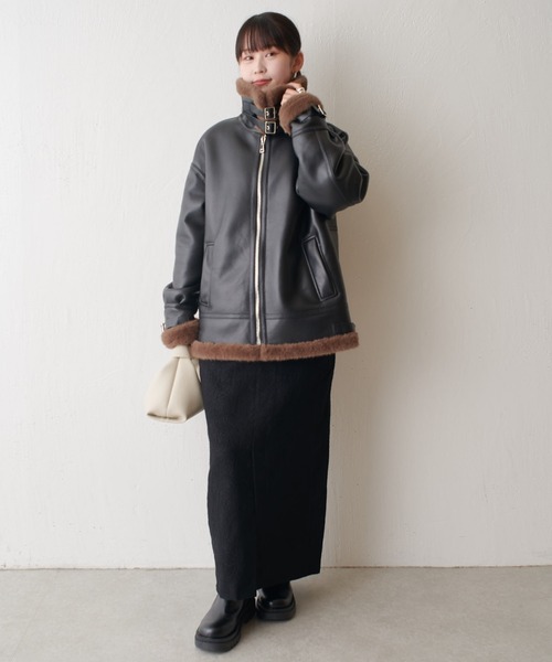 Lui's（ルイス）の「ジャガードスカート（スカート・レディース・ブラック/ブラウン・FREE）」の22枚目の写真