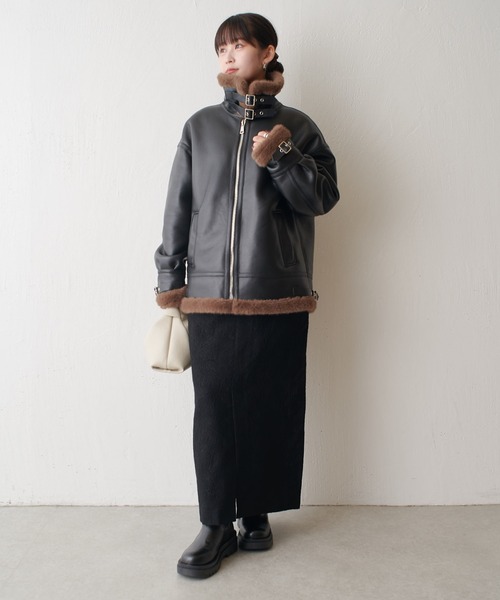 Lui's（ルイス）の「ジャガードスカート（スカート・レディース・ブラック/ブラウン・FREE）」の21枚目の写真