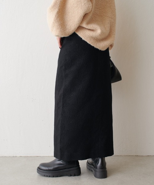 Lui's（ルイス）の「ジャガードスカート（スカート・レディース・ブラック/ブラウン・FREE）」の8枚目の写真