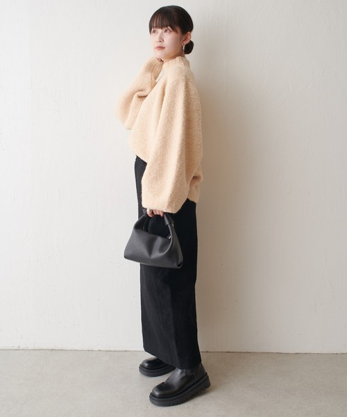 Lui's（ルイス）の「ジャガードスカート（スカート・レディース・ブラック/ブラウン・FREE）」の10枚目の写真