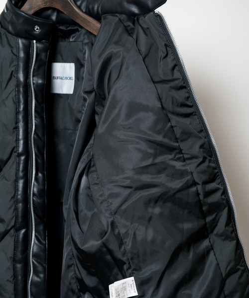 y2k buffalo bobs 2wayギミックレザーダウンジャケット y2k buffalo bobs 2wayギミックレザーダウンジャケット - メルカリ