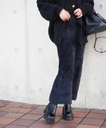 shaggy long skirt /シャギーロング スカート