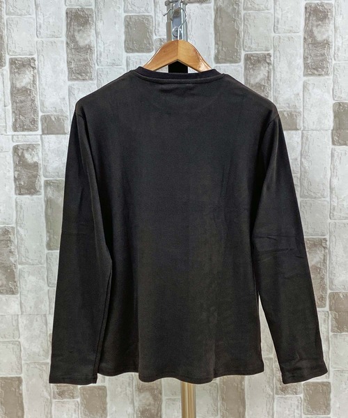 TopIsm(トップイズム)の「WARM WEAR ストレッチ入りクルーネックカットソー(Tシャツ/カットソー・メンズ・ホワイト/ブラック/チャコールグレー・LL/L/M)」の13枚目の写真