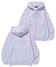 XLARGE | EMBOSSED OG BOX ZIP UP HOODED SWEATSHIRT(パーカー)