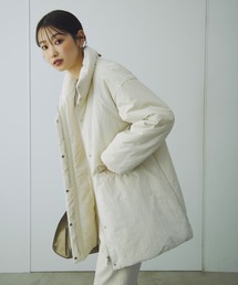 IS ジッパー付きブルゾン オフホワイト urbanism アーバニズム 2024春夏モデル UNJ136 ミルメッシュ