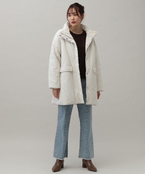 GLOBAL WORK（グローバルワーク）の「MATINEE LINE/撥水スタンドコート