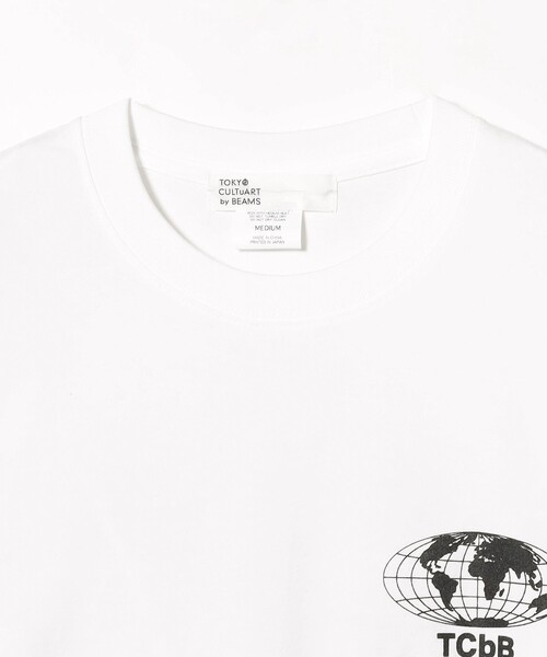 TOKYO CULTUART by BEAMS（トウキョウカルチャートバイビームス）の「TOKYO CULTUART by BEAMS / TCbB SHOP T-Shirt（Tシャツ/カットソー・メンズ・ブラック/ホワイト・SMALL/LARGE/MEDIUM/X-LARGE）」の15枚目の写真