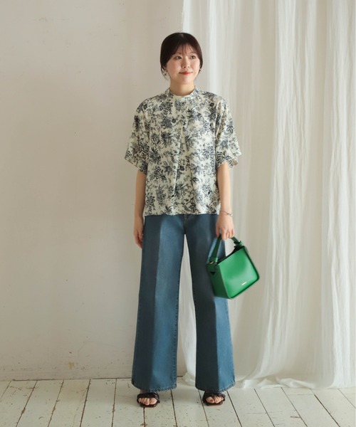 NOMBRE IMPAIR（ノンブルアンペール）の「ツートーンミドルフラワーPT