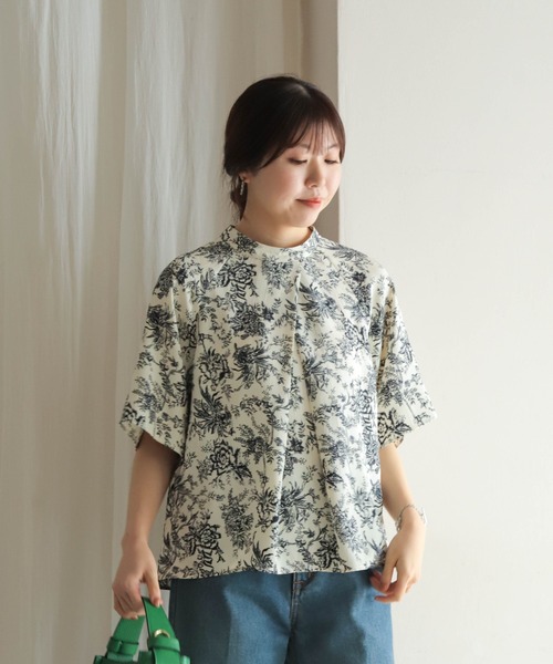 NOMBRE IMPAIR（ノンブルアンペール）の「ツートーンミドルフラワーPT
