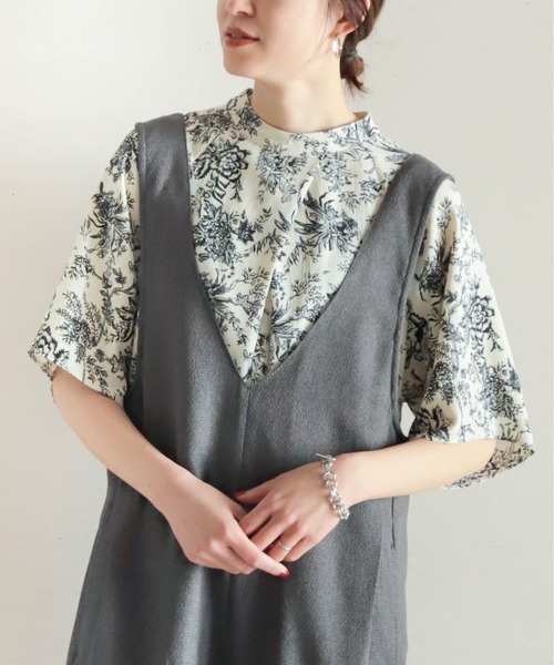 NOMBRE IMPAIR（ノンブルアンペール）の「ツートーンミドルフラワーPT