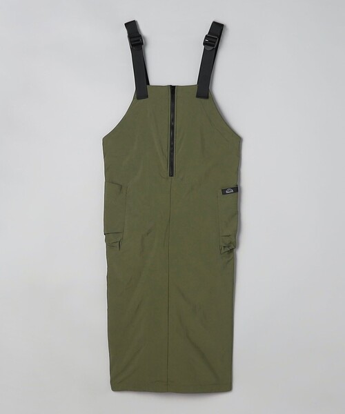 coen（コーエン）の「【C.mt】裏フリースエプロンキャミワンピース（ジャンパースカート・レディース・ブラック/オリーブ/ダークグレー・M/L）」の14枚目の写真