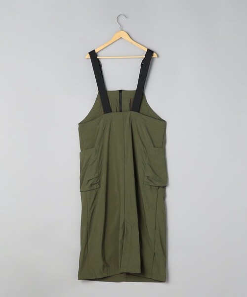 coen（コーエン）の「【C.mt】裏フリースエプロンキャミワンピース（ジャンパースカート・レディース・ブラック/オリーブ/ダークグレー・M/L）」の15枚目の写真