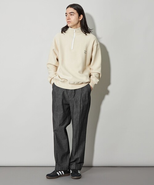 CITEN(シテン)の「<CITEN>デニムライダースラックス(デニムパンツ・メンズ・ブラック/ネイビー・M/L)」の7枚目の写真